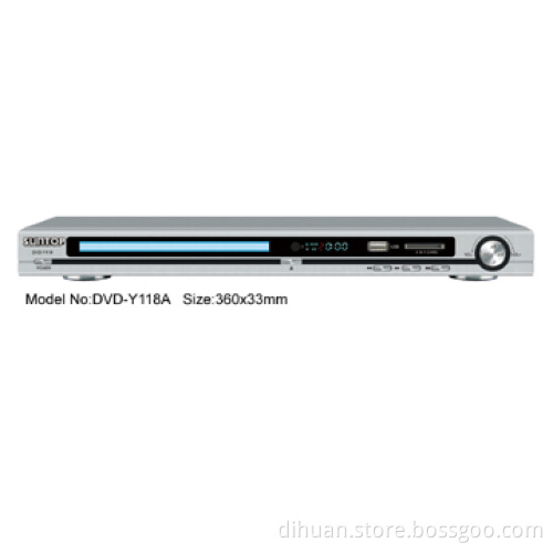 DVD-Y118A Card Reader DVD Player